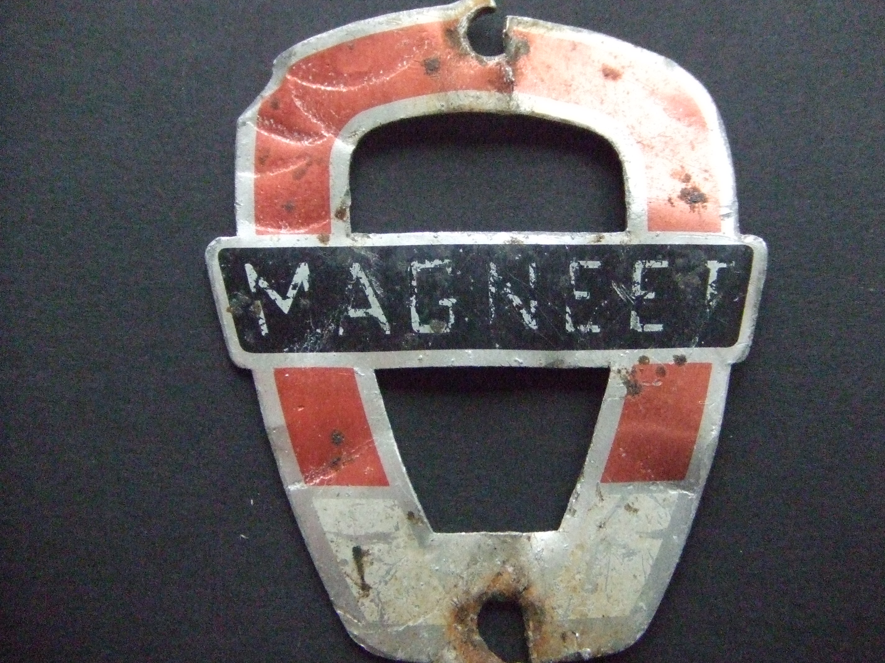 Magneet Rijwielen, Motorenfabriek Weesp oud balhoofdplaatje 14